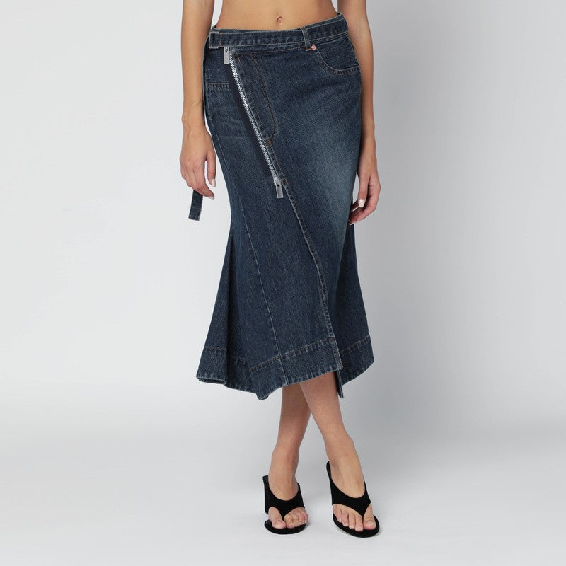 Sacai Gonne - Blu | 0faf321444fe6908afd86cabbe7c1df3a3b06d27