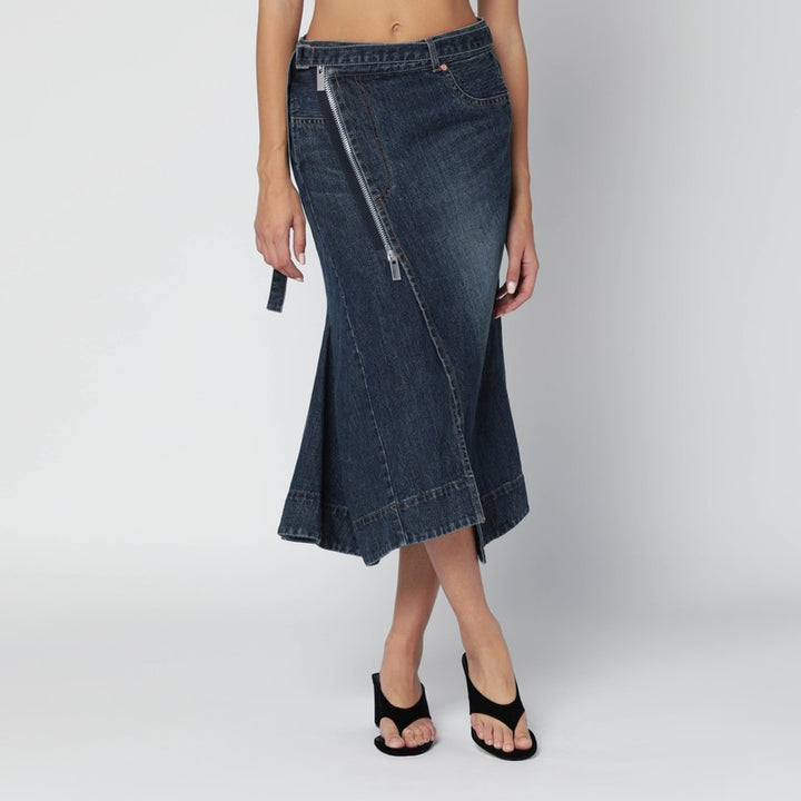 Sacai Gonne - Blu | 0faf321444fe6908afd86cabbe7c1df3a3b06d27