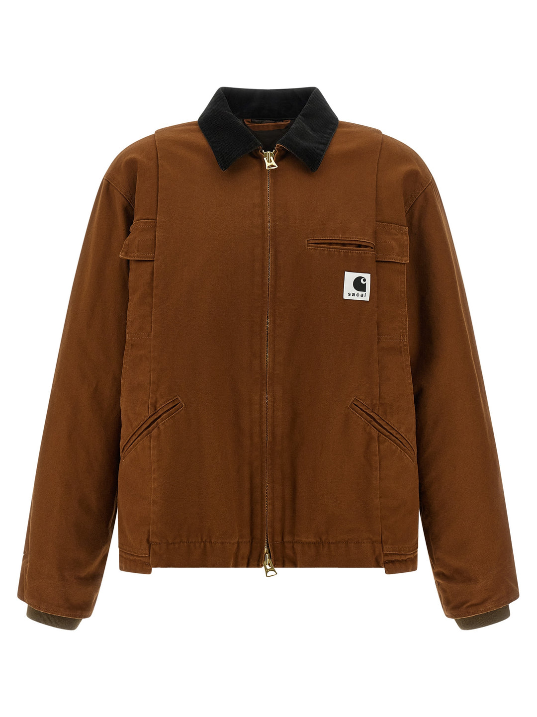 Sacai Sacai X Carhartt Wip Capsule Jacket Puffer Jackets - Marrone | 84bd5840a9857bb10fb112b8c1858bc024e5f4e0