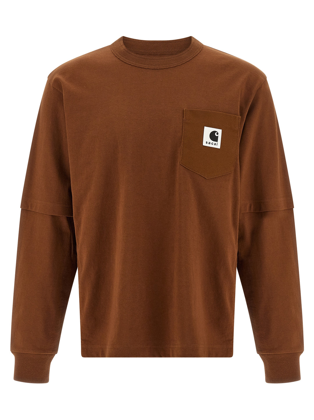 Sacai Capsule Sacai X Carhartt Wip T shirt - Marrone | 03ab2fcdcd95b97a0d7ee8e2cdbb610d5da28da7