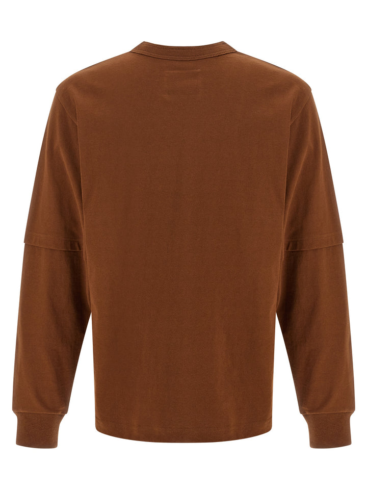 Sacai Capsule Sacai X Carhartt Wip T shirt - Marrone | ce470439b5baa78196a0ecd25a495f4e7d311c1a