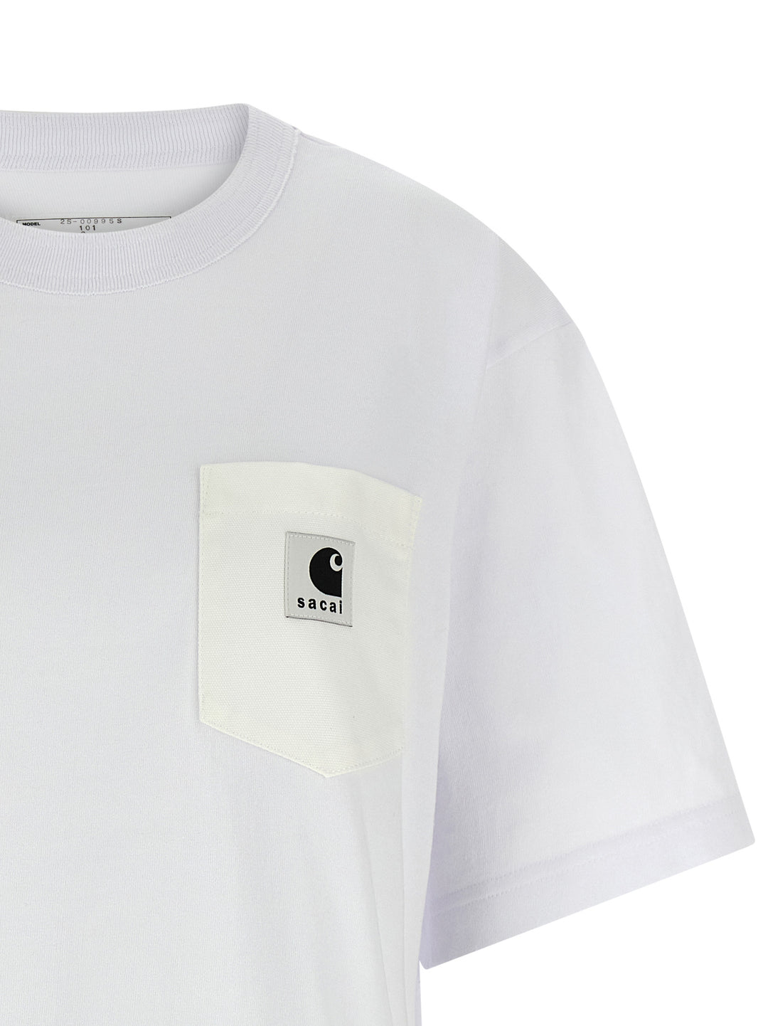 Sacai Capsule Sacai X Carhartt Wip T shirt - Bianco | 499e406d167dd46a5422b66b118113d79a6fcf9b