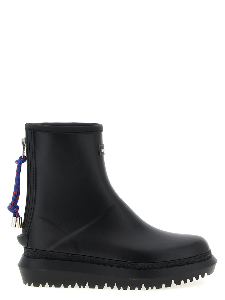 Sacai Rubber Boots Stivali e Stivaletti - Nero | 453225e31de8e49e252c2a3a38d946768f9d03e0