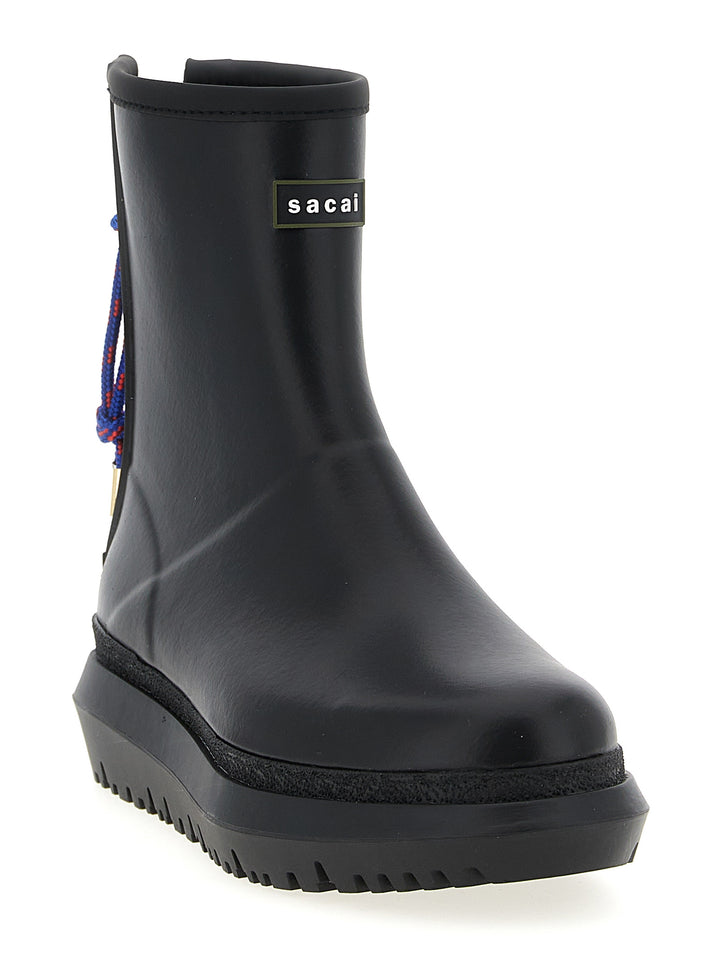 Sacai Rubber Boots Stivali e Stivaletti - Nero | 5396caad63d4614c0e885ff11874776c238571a7