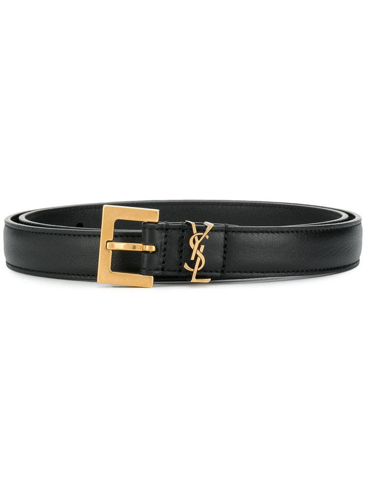 Saint Laurent Paris Cinture - Nero | 0218daa406cb7efb9bc1fc7dee7c12cc4ad42379