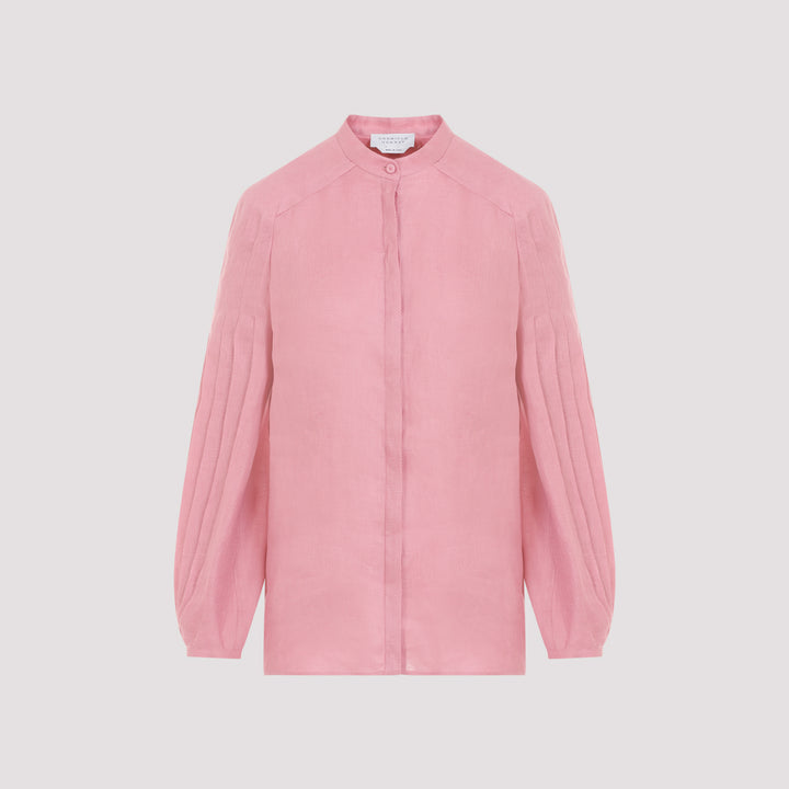 Gabriela Hearst Blouse - Pink & Purple | 19d447f89aa890a6c4b3d41b12475e856361ef00