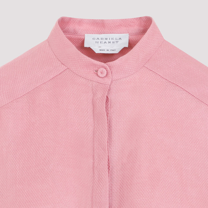 Gabriela Hearst Blouse - Pink & Purple | 8bdf471299bd6dd2e31c2245c872a7ae0ac907a0