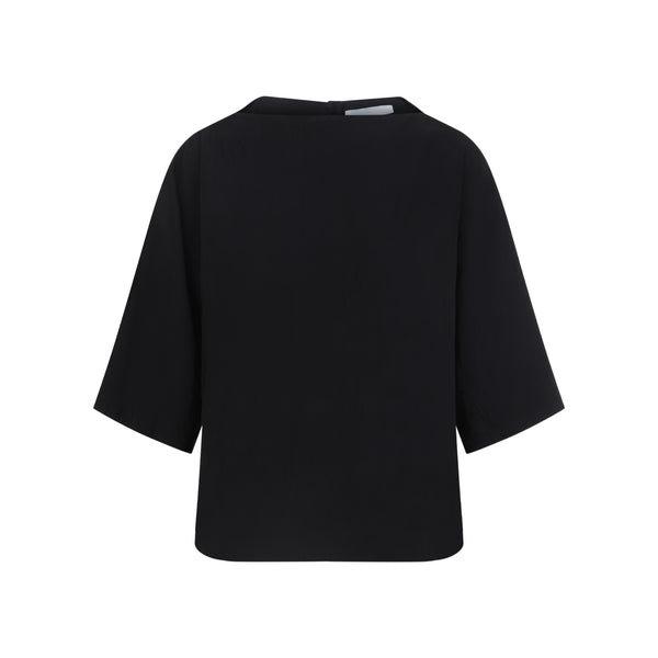 Black Basco Viscose T-Shirt