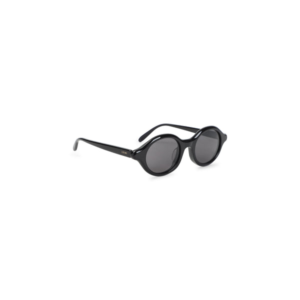 Black Epsilon Slim Acetate Sunglasses