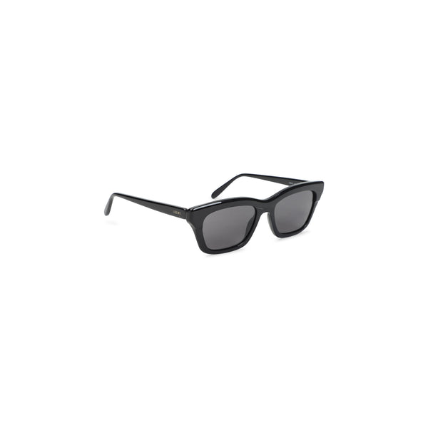 Black Sigma Slim Acetate Sunglasses