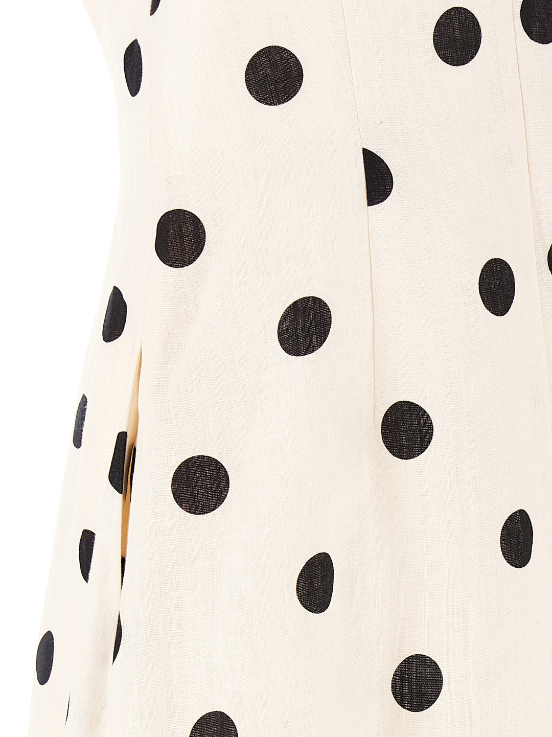 Zimmermann Crush V Neck Midi Abiti - Bianco/Nero | cc8010fa9eb6894d52985e9b2723c2a74aea89be