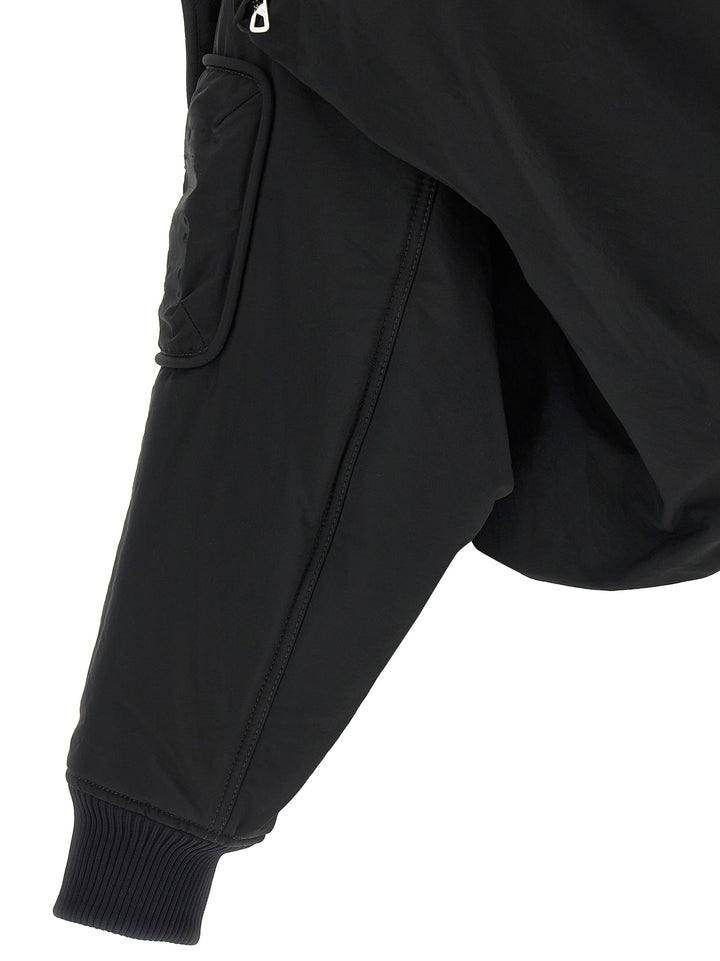 Jean Paul Gaultier The Hooded Bomber Puffer Jackets - Nero | c2197593a4878ebe1a0e81d4c743485fe3c36cbd