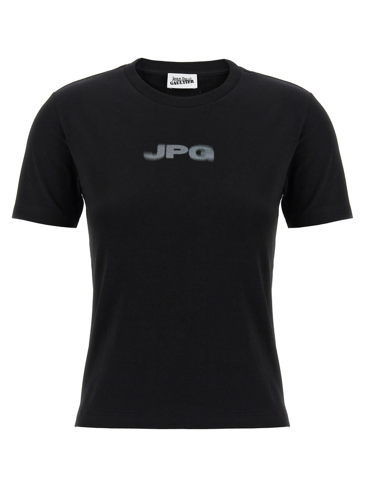 Jean Paul Gaultier The Black Jpg Baby Tee T shirt - Nero | 74efe8f3b8b65725e57977b3d8392c3dc84f2018