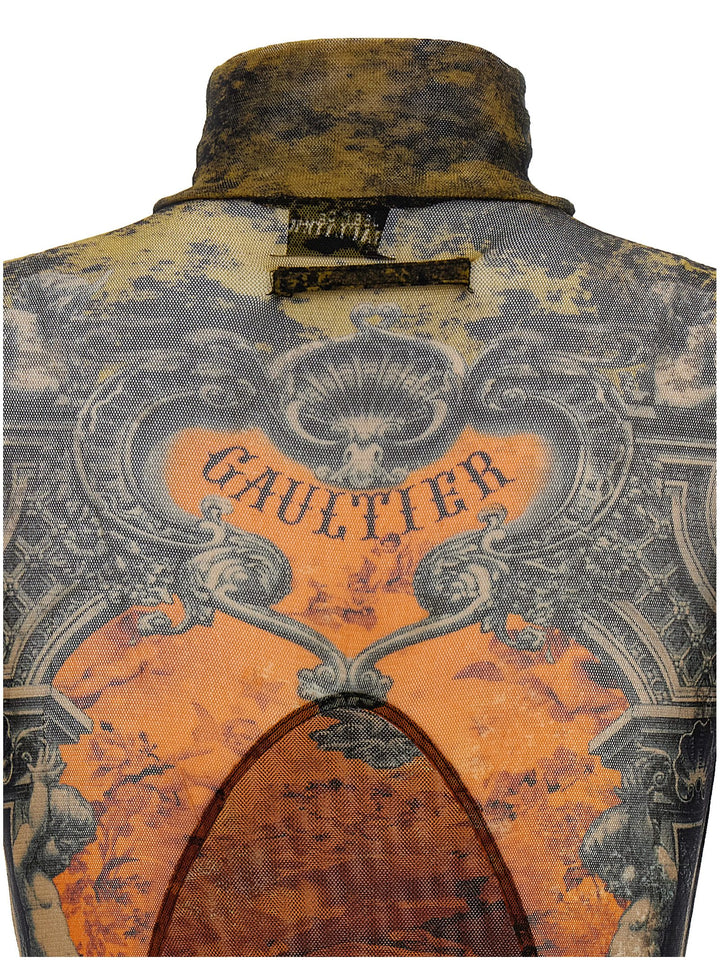 Jean Paul Gaultier Médaillon Top - Multicolor | 97bc8fb0ef80ba2dd88bfdcbf8954f4f45edef6b