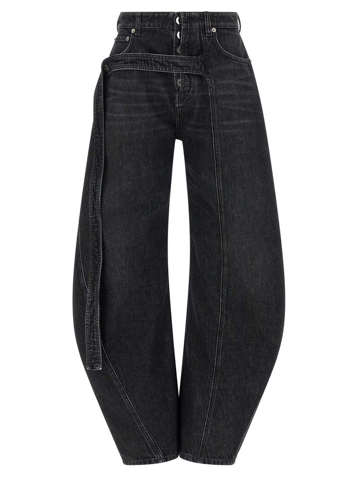 Jean Paul Gaultier Low Waist Jeans - Nero | 3ffb7e8dd85ed56f6802bceda172a740a23c9773