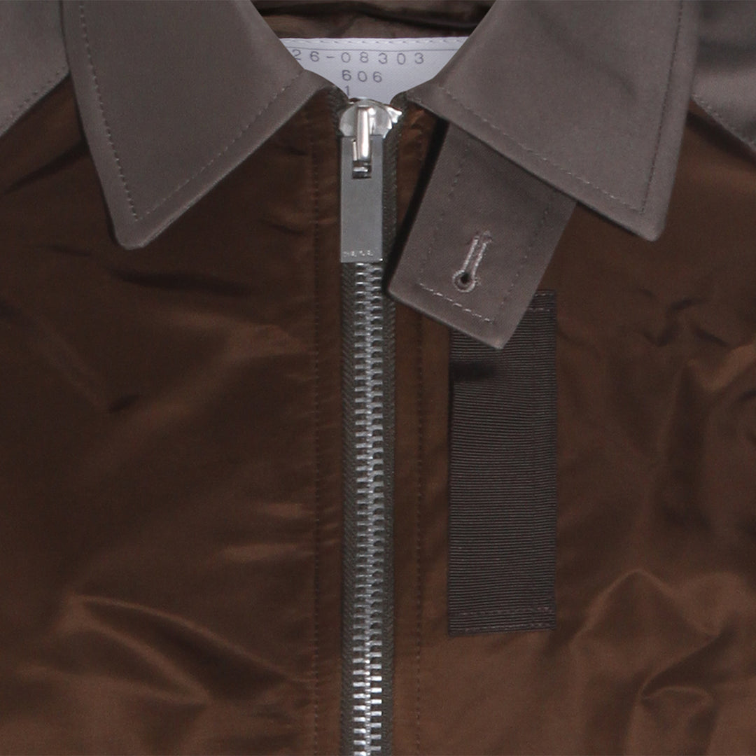 Sacai Jackets - BROWN/GREY | 0b1ff5e30766ba7d1de96d69cac8dd6a8b816b15