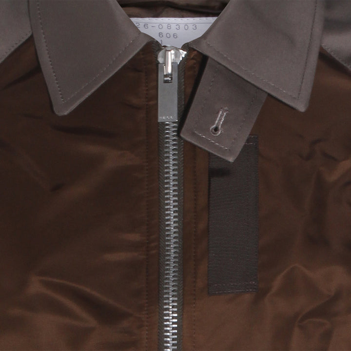 Sacai Jackets - BROWN/GREY | 0b1ff5e30766ba7d1de96d69cac8dd6a8b816b15