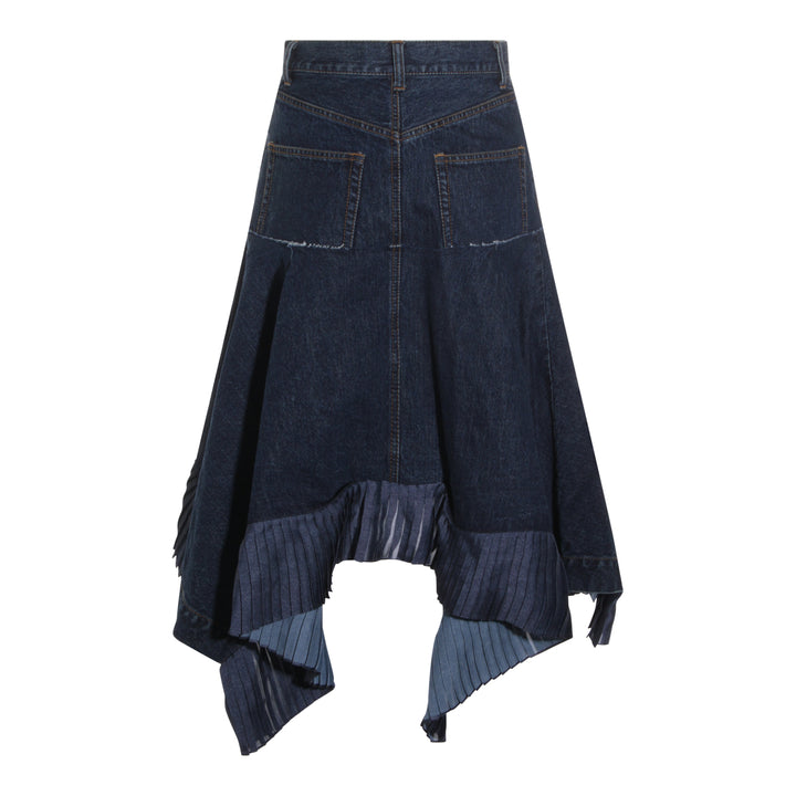 Sacai Skirts - BLUE | 4132f5f47ea76420cbcd471cacbe69aebec4b1cd