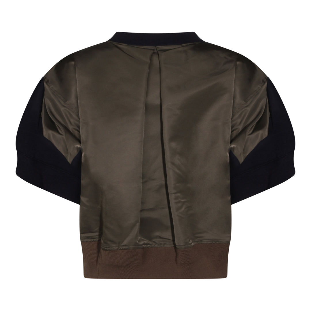 Sacai Sweaters - NAVY/KHAKI | 0cc7a7bd98481283d5aa8b4d070f5f32694e569f