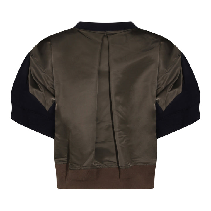 Sacai Sweaters - NAVY/KHAKI | 0cc7a7bd98481283d5aa8b4d070f5f32694e569f
