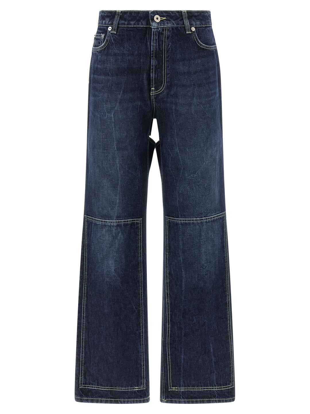 Jean Paul Gaultier The Blue Cut-Out Jeans - Blu | 4faa83aa087f8c2833d2183eb8d00bf1e52ab74e