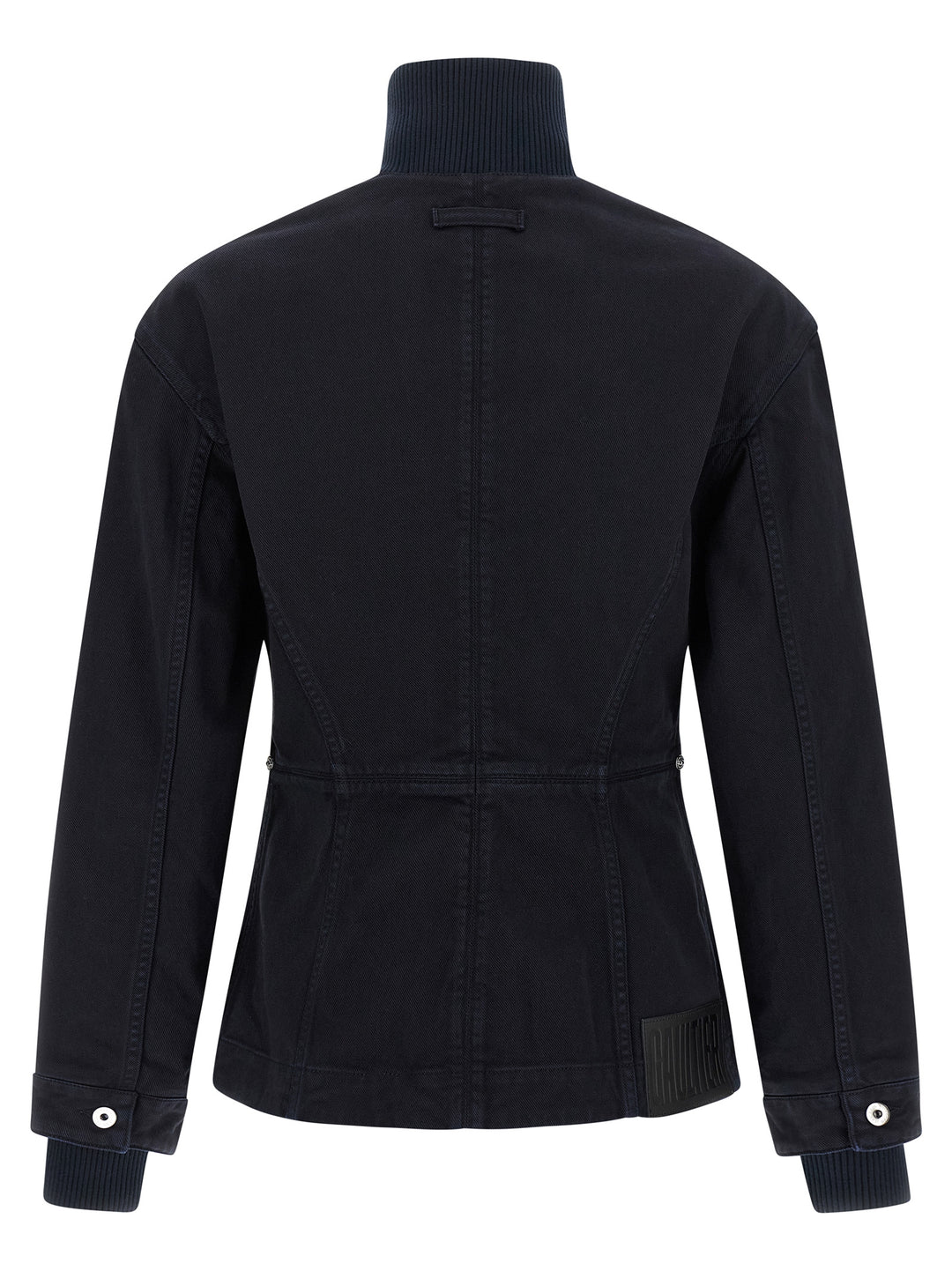 Jean Paul Gaultier The Slit Denim Puffer Jackets - Blu | 7ee538975668bc99f8bd3d30ee8cbf80830ba904