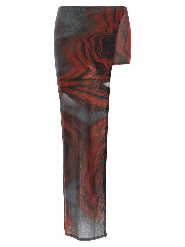 Jean Paul Gaultier The Red Blurry Roses Bermuda e Short - Multicolor | b5bc56fadc6ca61432eda43140d515624aa26e60