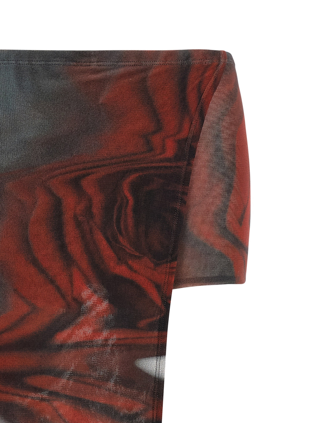 Jean Paul Gaultier The Red Blurry Roses Bermuda e Short - Multicolor | 6333cef73e99084f484f8a460c8489e20584dd3f