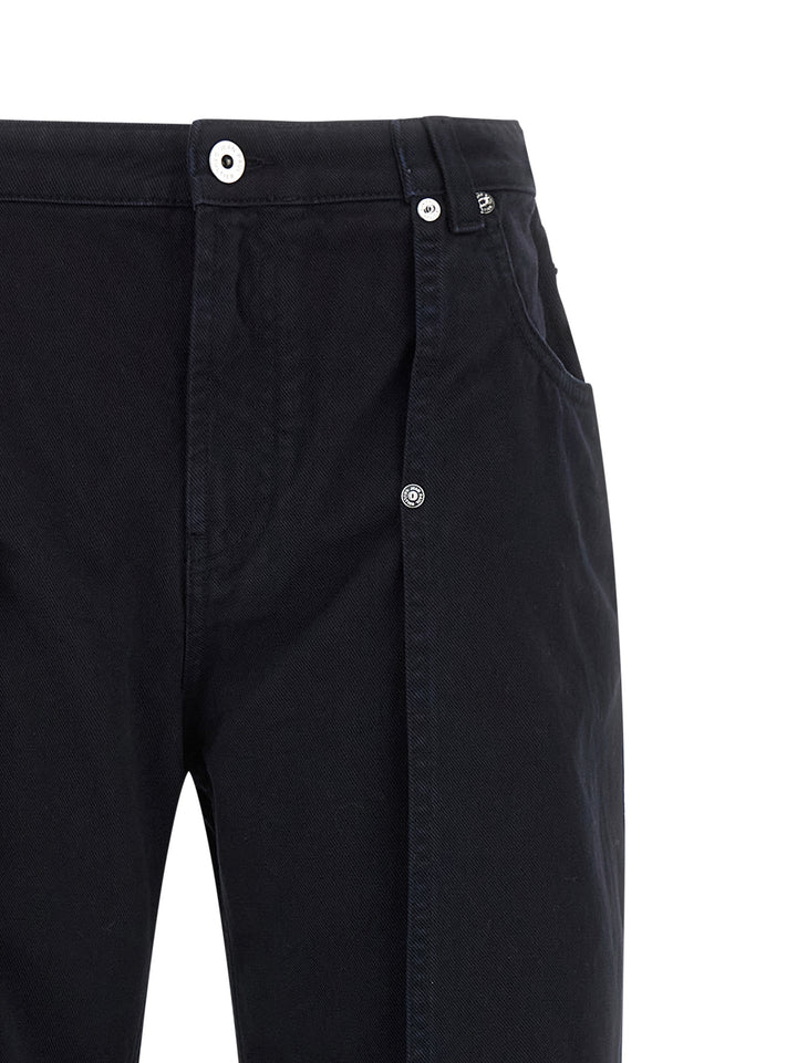 Jean Paul Gaultier The Snap-Button Denim Jeans - Blu | ea2376a3fd6a3759536893a21339e40ff99b69f7