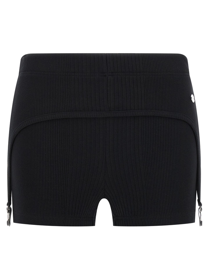 Jean Paul Gaultier The Black Garter Bermuda e Short - Nero | c14561a89de95e9f6671182665052d2bd4e21b53