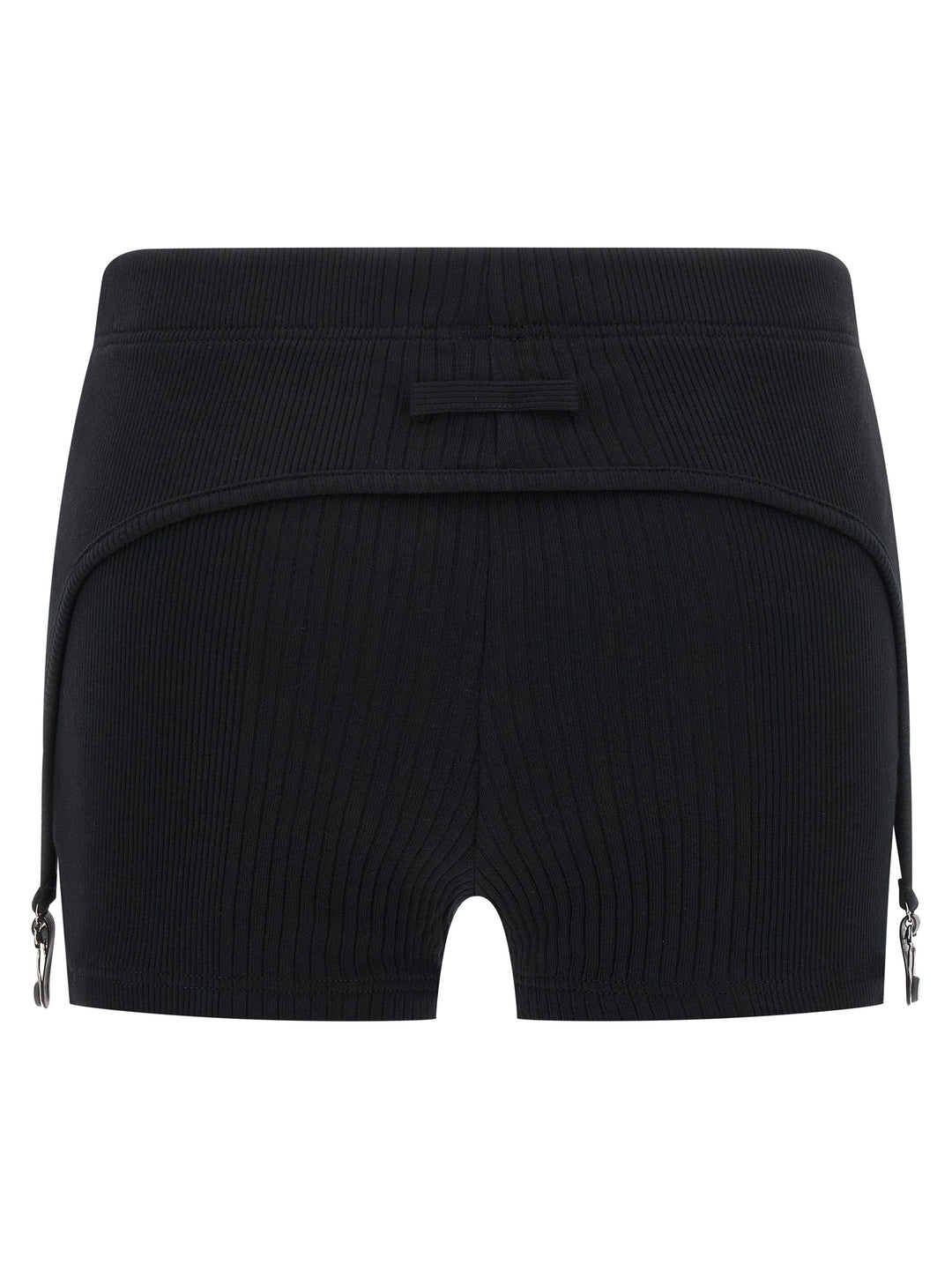 Jean Paul Gaultier The Black Garter Bermuda e Short - Nero | 733d8f00ec97c412612642d981f8ccc618acf4d5