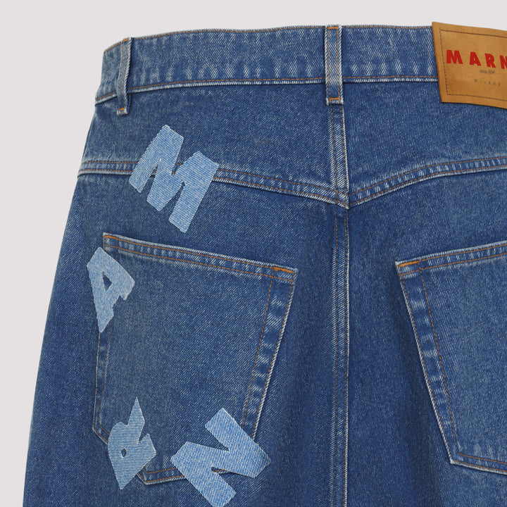 Marni Jeans - Blu | 93d9f3228d8be222a01347f549bbf664425b808a