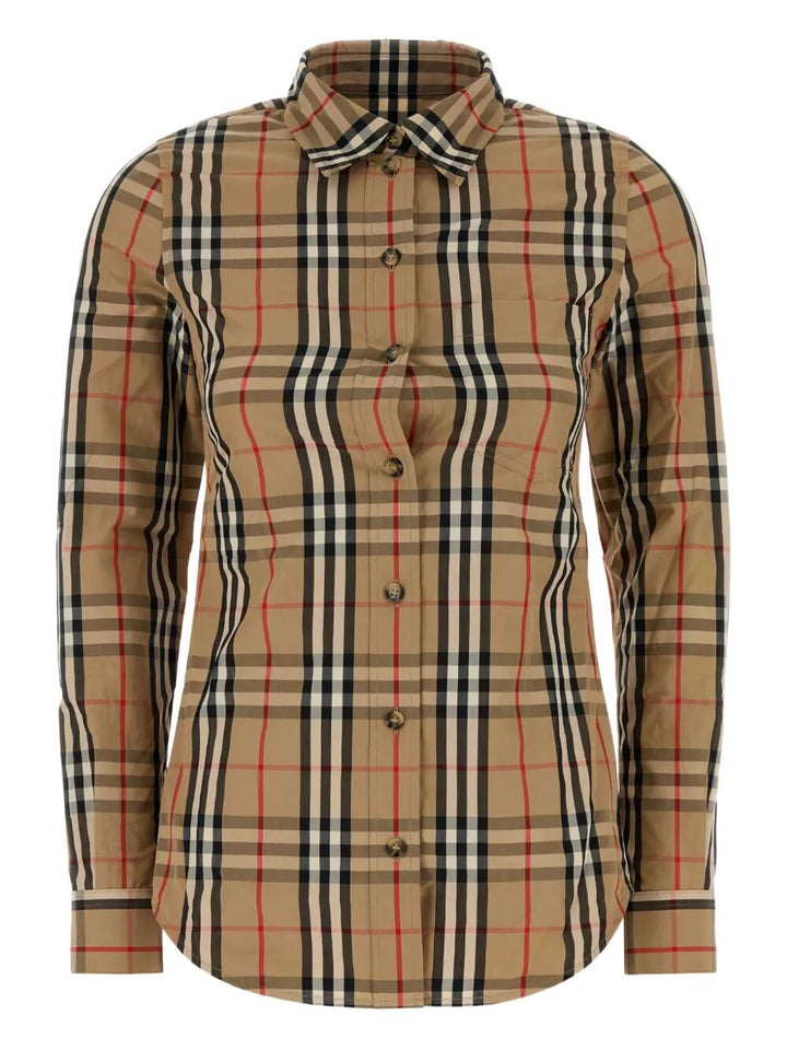 Burberry London England Checked - Nude & Neutrals | 766cd27e5656e41c19f7a807a7723537c2a6cc57