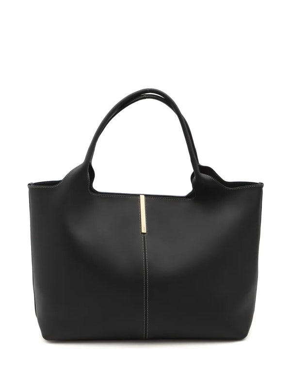 Borsa Shopping In Pelle Medio-Piccola