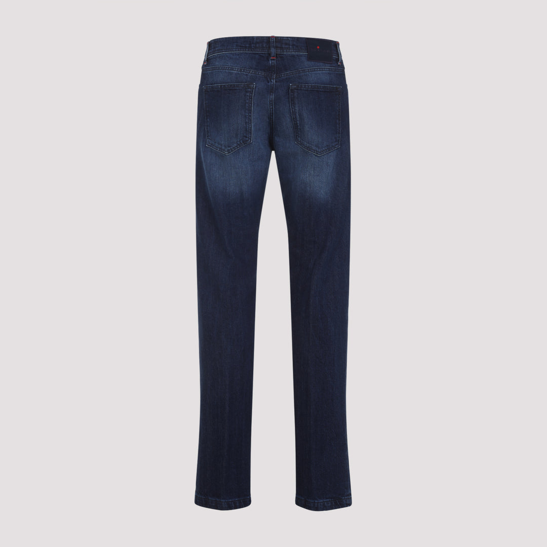 Kiton Regular & straight leg - Blu | ba377191be58a8f6e066e7e3b6ea3cd9296a3af1