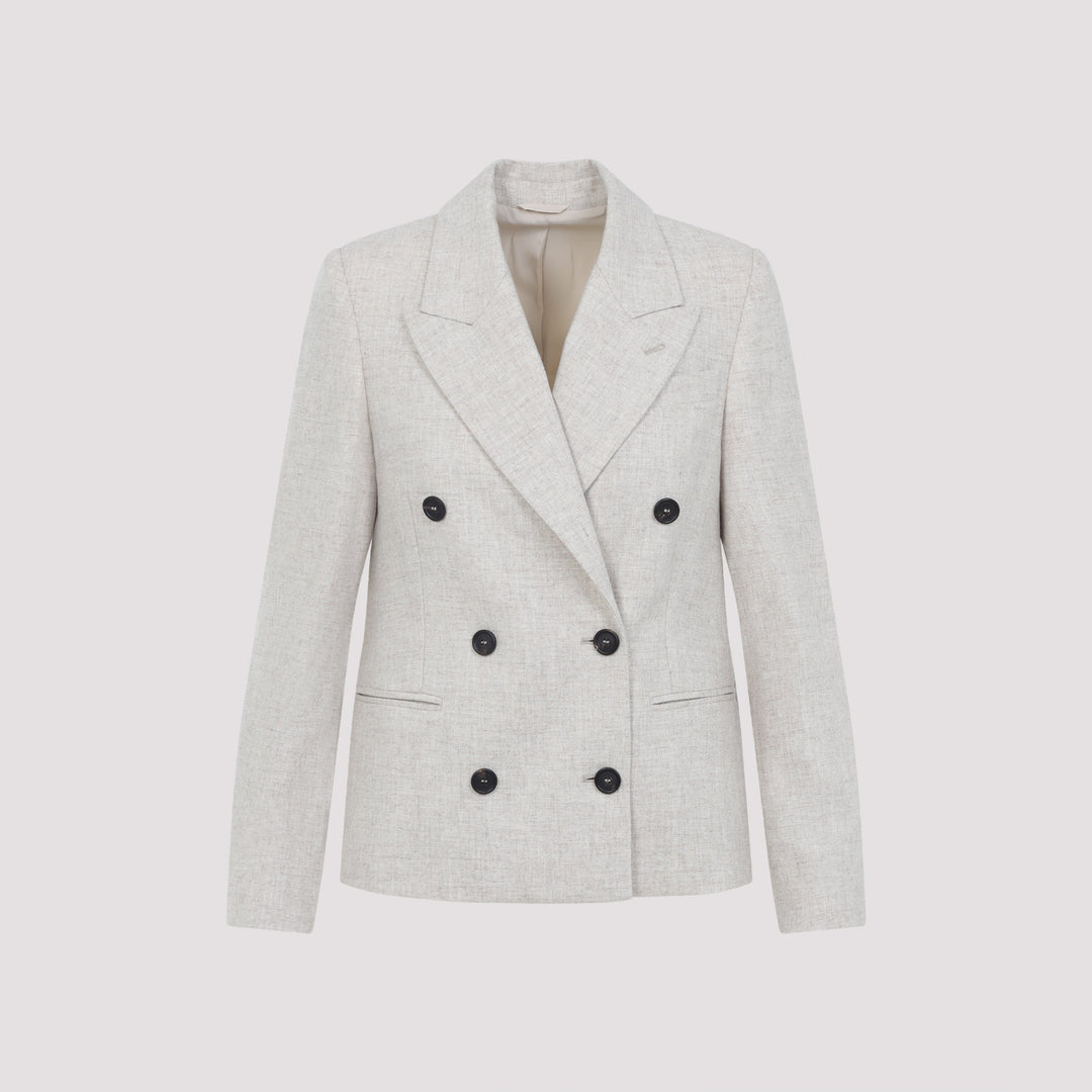 Brunello Cucinelli Giacche - Nude & Neutrals | 9239ff9dc432a6402e12ccd5da4c7f04ea5354eb