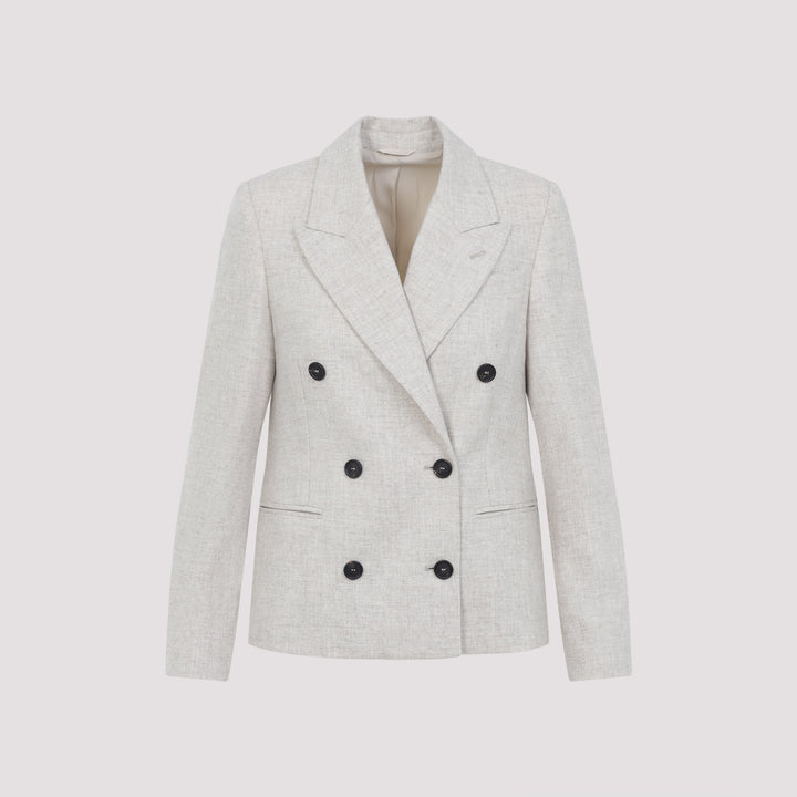 Brunello Cucinelli Giacche - Nude & Neutrals | 9239ff9dc432a6402e12ccd5da4c7f04ea5354eb