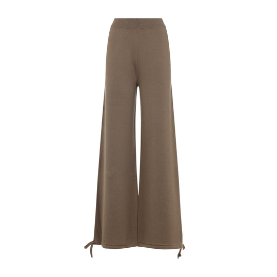 Brown Nigeria Virgin Wool Pants