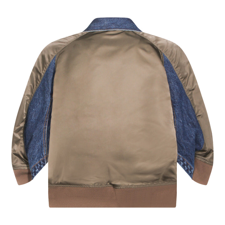 Sacai Jackets - BLUE/KHAKI | 8193003ffca244565c505e87000fd6ab24e0712a