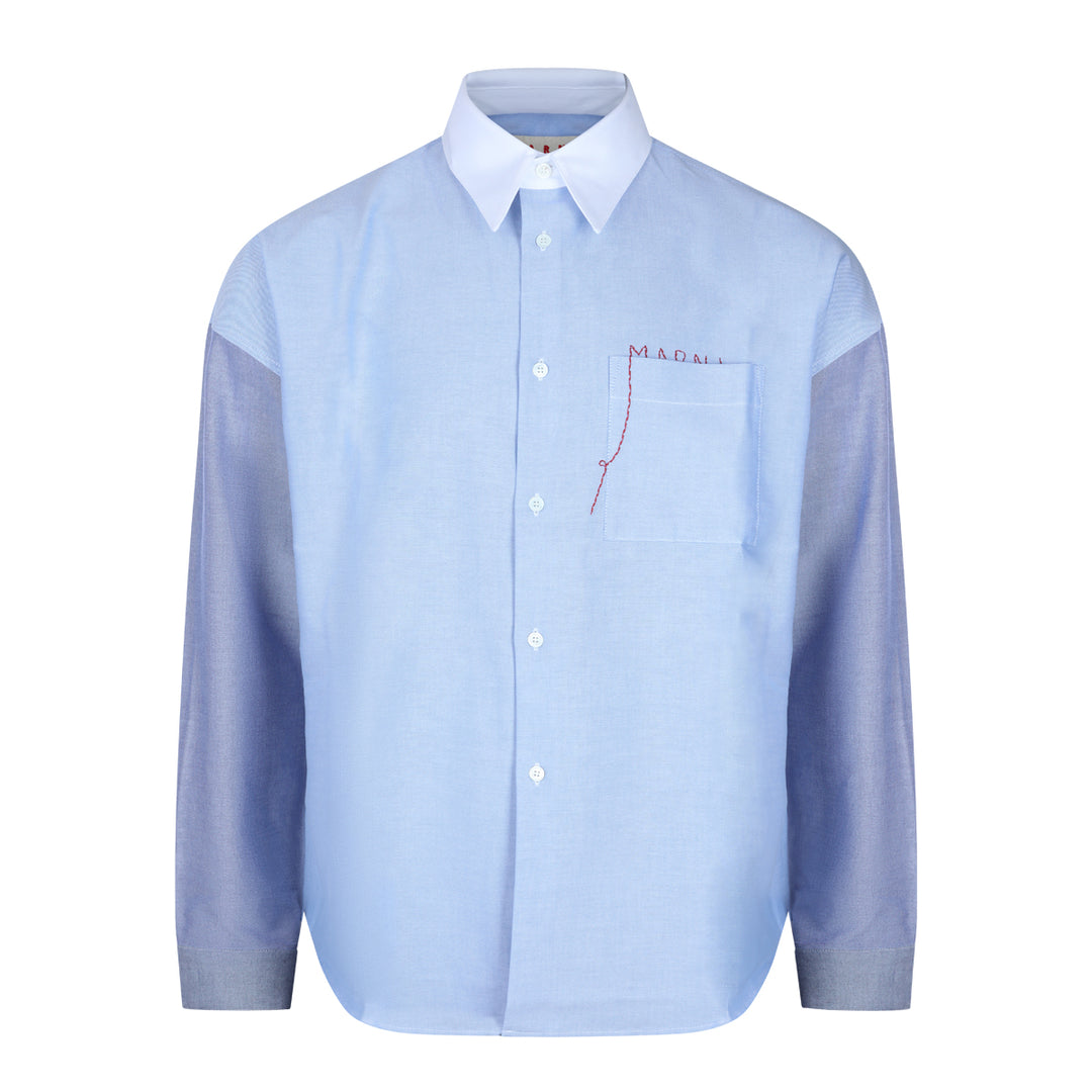 Marni Shirts - LIGHT BLUE | 035b5b76334426868074ab93a7a5daea5e20d123