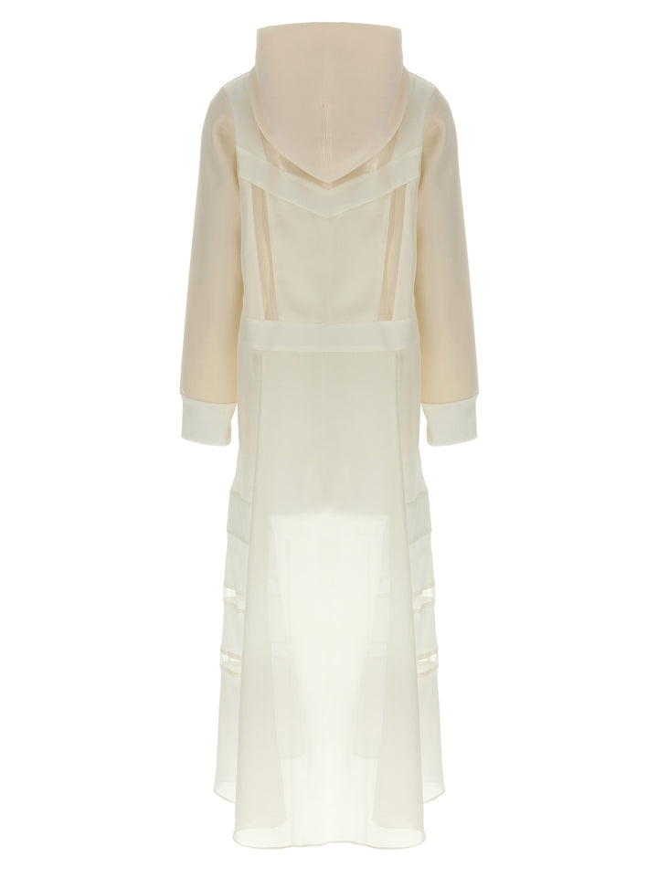Sacai Suiting Bonding Mix Abiti - Bianco | dc754776878e3befddd371f2792ed37429524030