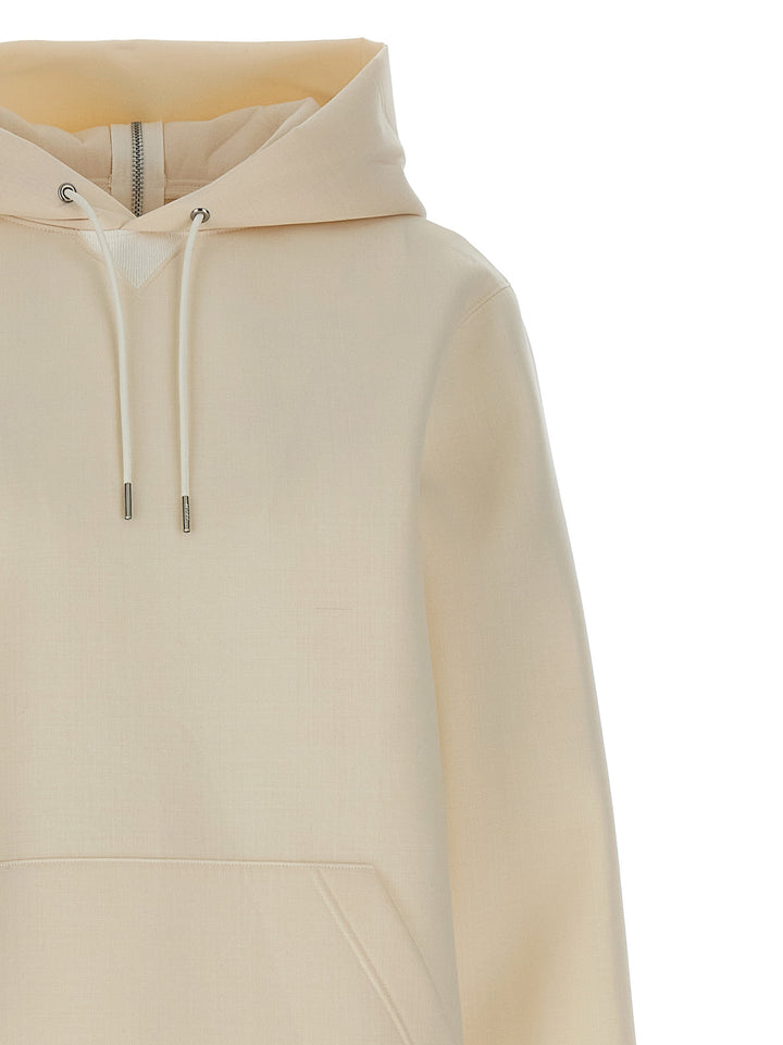 Sacai Suiting Bonding Mix Abiti - Bianco | 71fe29a0629c215b7acecf25f8bfe4c2f52a9c27