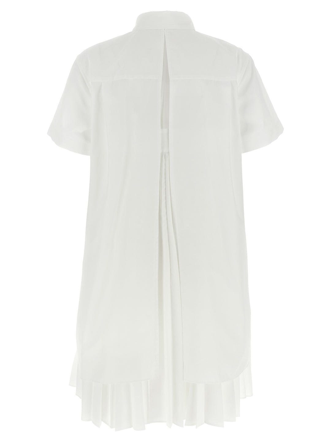 Sacai Chemisier Dress Abiti - Bianco | 3f43b3b732c2b314ddf4a5db9e8f33a67bb966b1