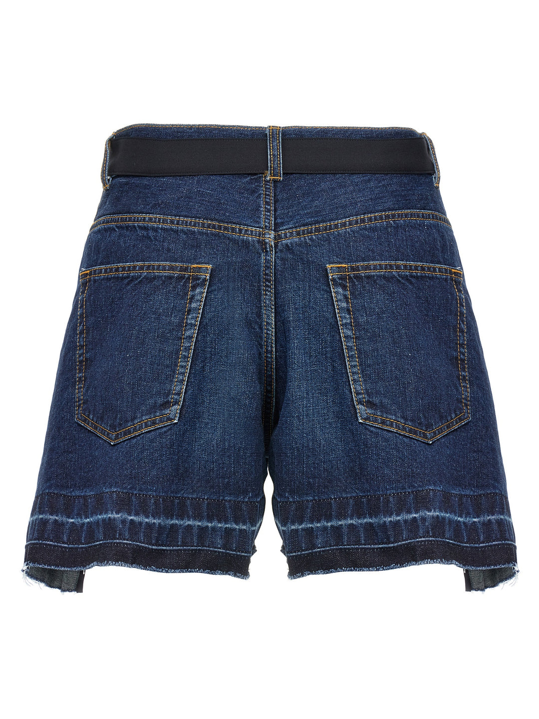 Sacai Wool Insert Shorts Bermuda e Short - Blu | 8f4edf5495338b270cf16bb26255e97c5d3151de