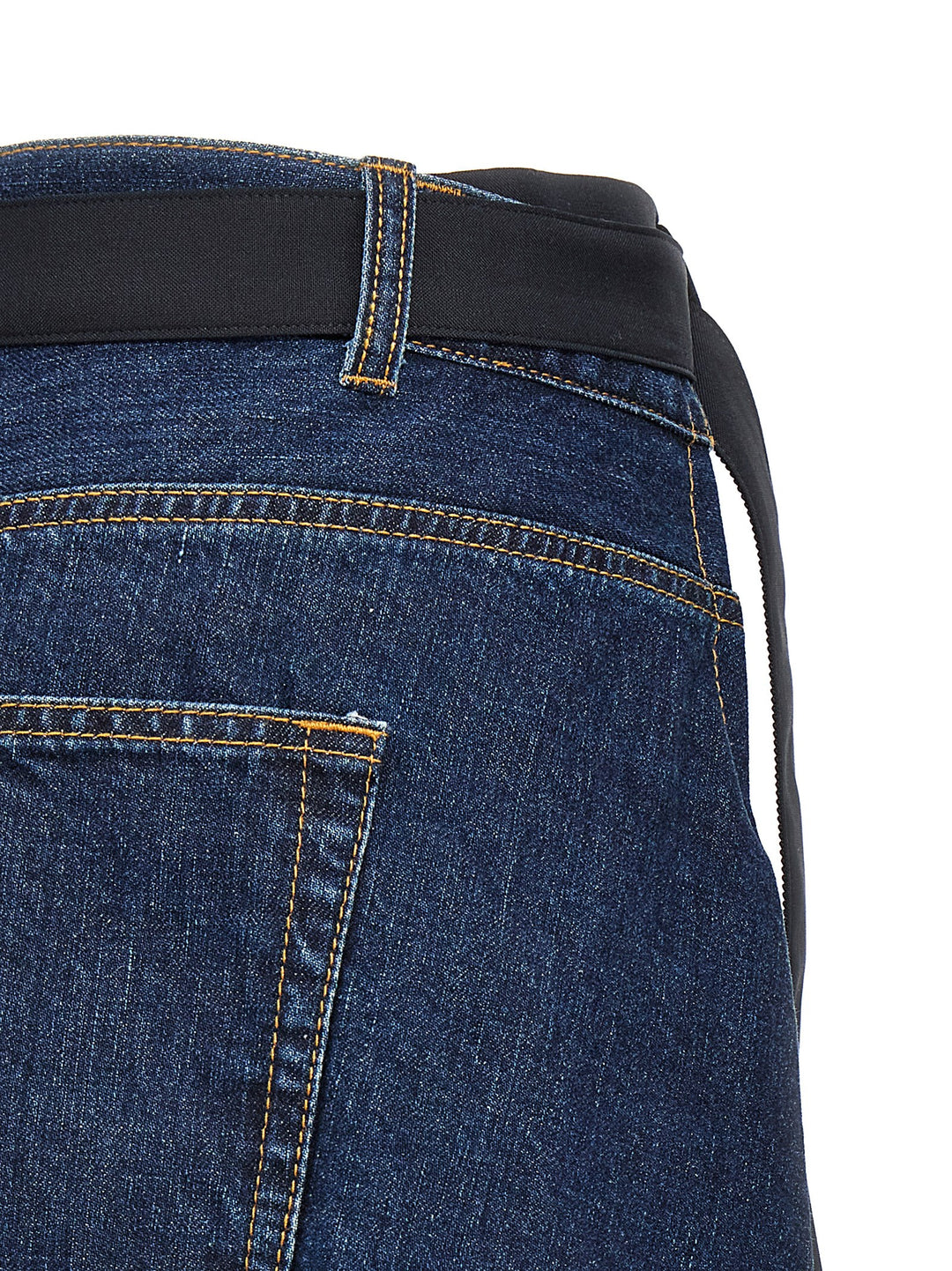 Sacai Wool Insert Shorts Bermuda e Short - Blu | ec4558b5157fad09168dddaa9f39719afb7e13d3