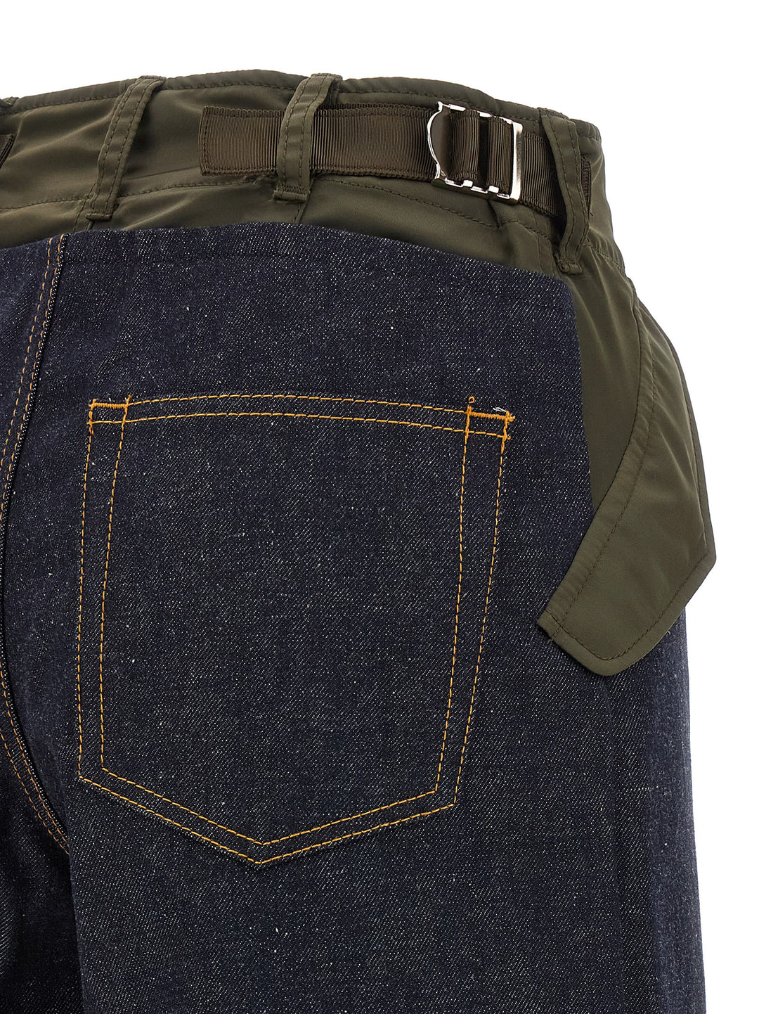 Sacai Denim Pants Jeans - Blu | 06551a5fd33437d7244296c902d964ead0750836