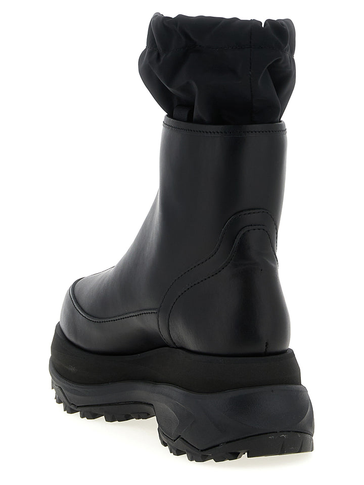 Sacai Zip Up Boots Stivali e Stivaletti - Nero | 3765acc6a309009cf877134ecd37a765ba4bd9bf
