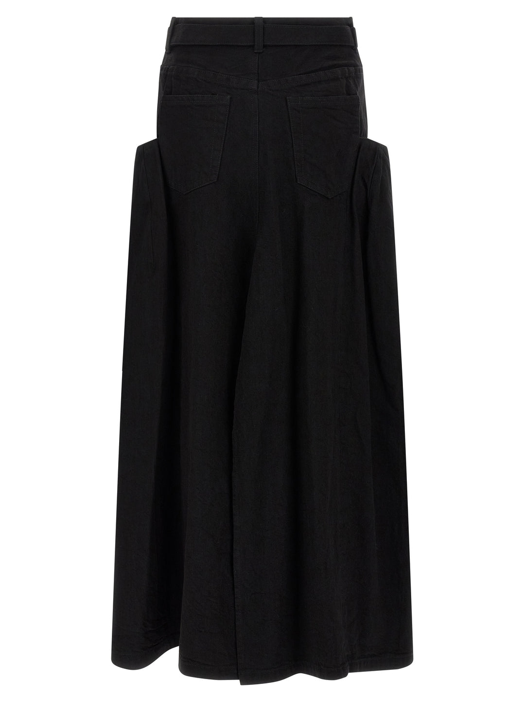 Sacai Denim Skirt Gonne - Nero | cbeb1cea350473febfff672ef24f4348c974764f