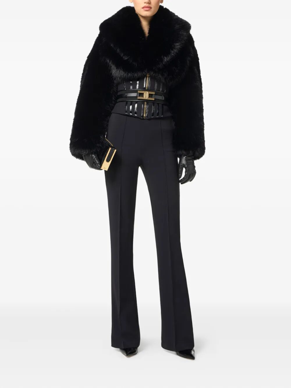 Elisabetta Franchi PANTALONI - Nero | b71deedc923b9a777ca2aa067ded50cbda57133a