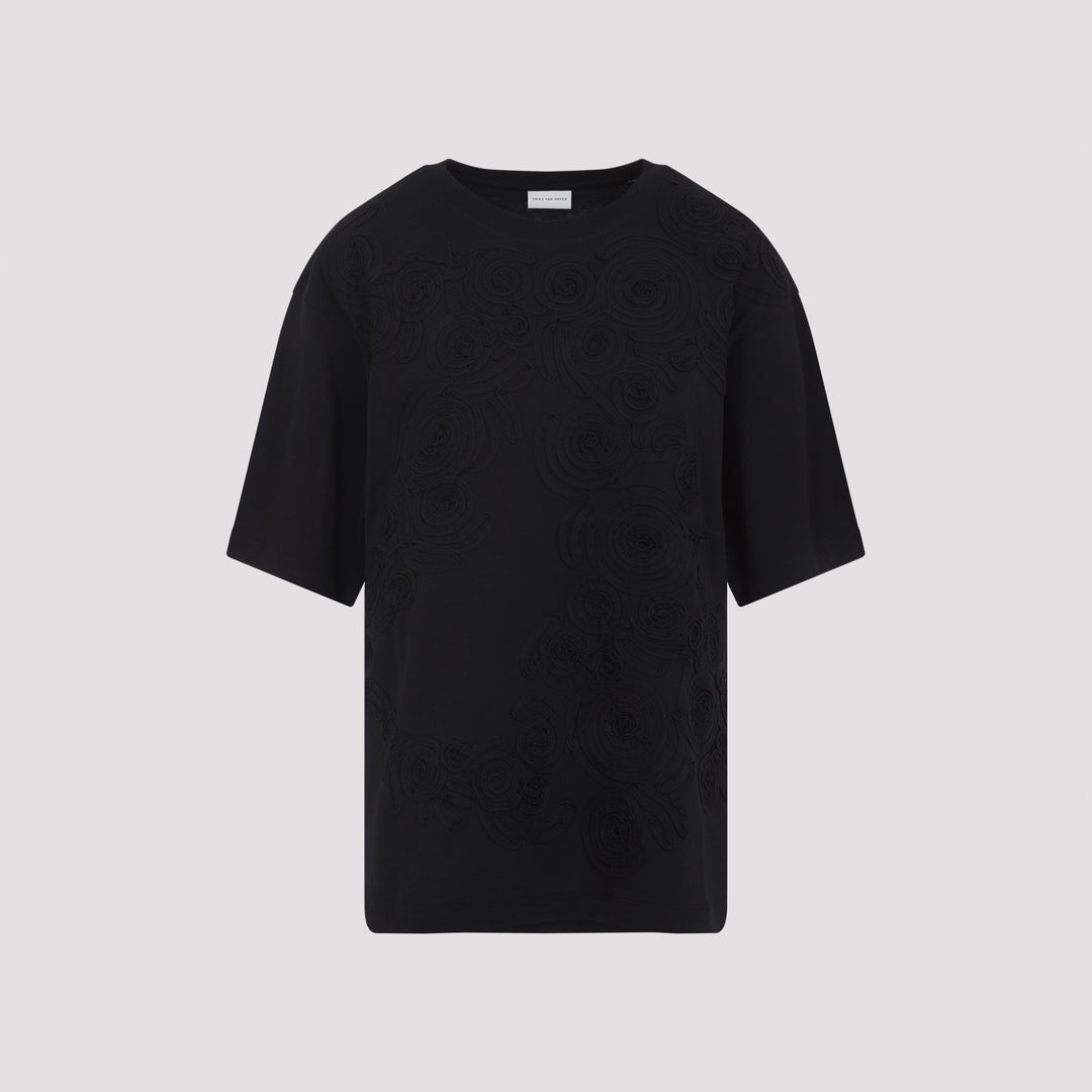 Dries Van Noten T-shirts - Nero | 5881ea76f92969f64a0e9228e139acea08f04437